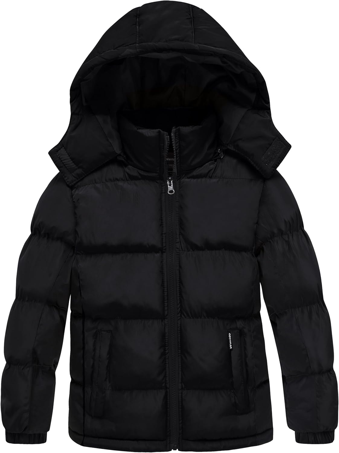 Boys' Winter Coat Waterproof Puffer Jacket Parka with Removable Hood | Windproof,Insulated,5000mm Waterproof,Machine