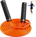 Jump Rope, Weighted Jump Rope for Men Women, Adjustable 1lb Heavy Skipping Ropes, Suitable for Boxing, Cardio, Home