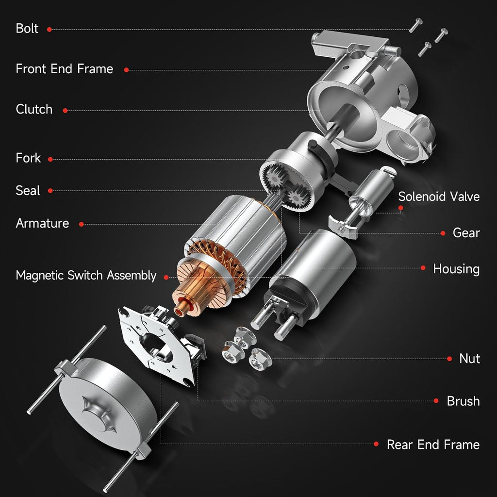 17801 New Starter Compatible with Chevy Silverado 6.6 2001-2014