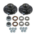 Trailer Idler Hub Kits 5 on 4.5" for 3500 lbs Axle 1/2"-20 Thread 22017K Set of 2