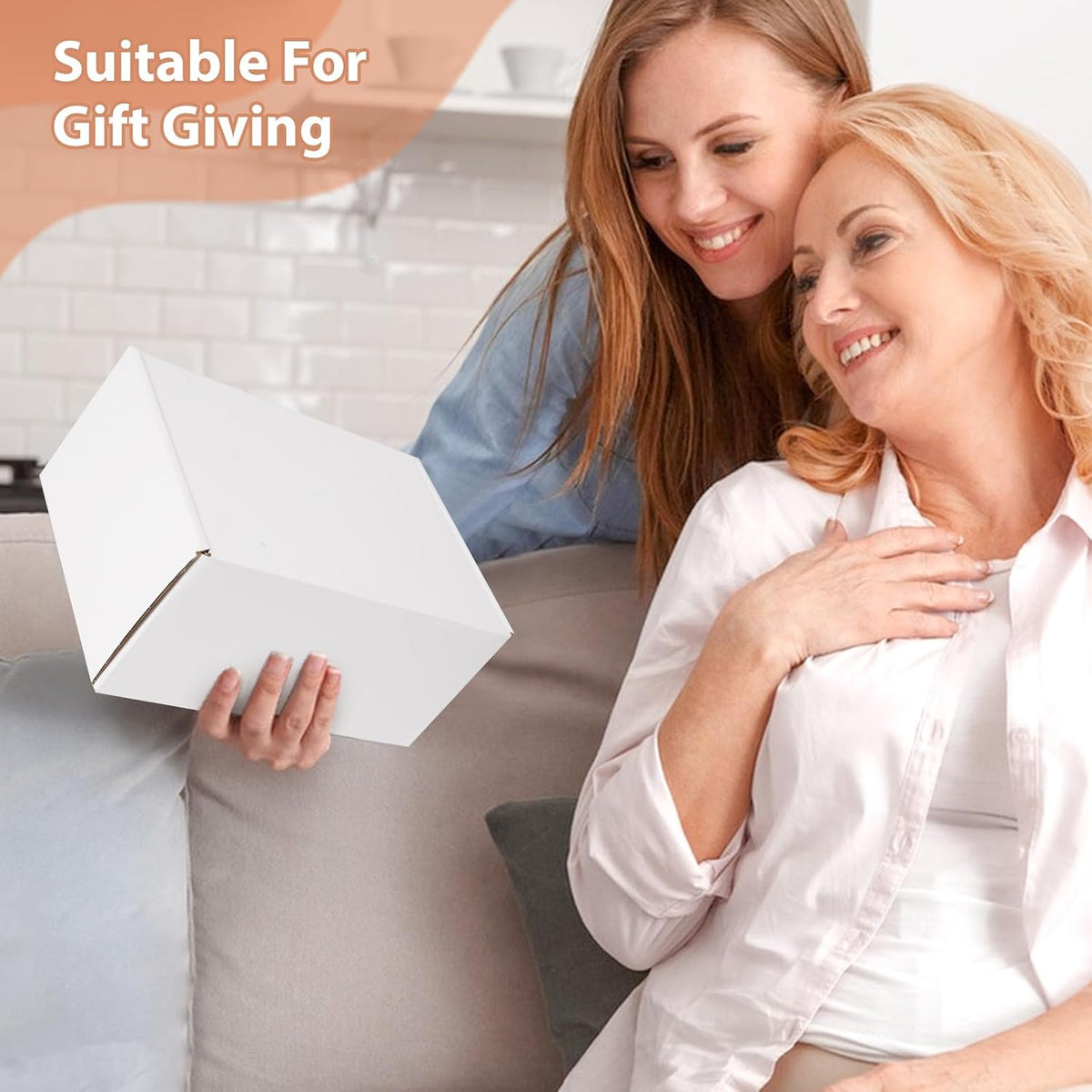 Shipping Boxes 20 Pack, Corrugated Cardboard Mailer Boxes for Small Business, Easy Fold Literature Mailers, Heavy