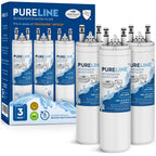 Replacement for WF3CB Refrigerator Water Filter, Compatible with Pure Source 3 Water Filter (3 Pack)