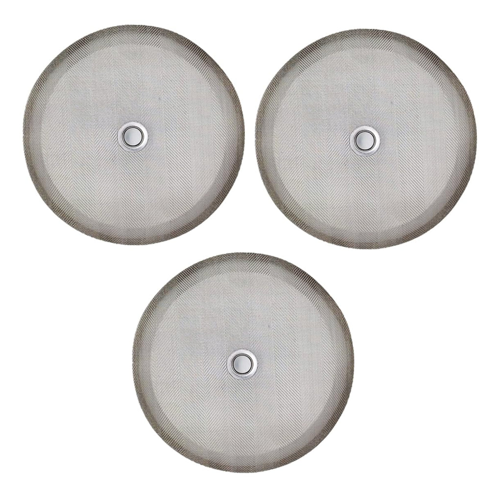3pcs Stainless Steel Press Pot Filter Mesh for Coffee Grounds