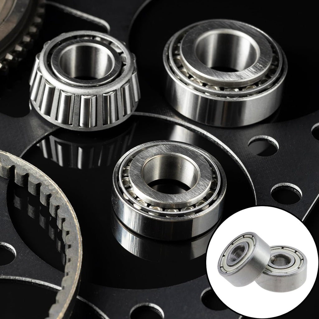 623ZZ Ball Bearing 3mm x 10mm x 4mm Double Shielded Deep Groove Bearing, High-Speed Smooth & Quiet, Carbon Steel (Pack of 30)