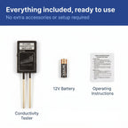Electric Conductivity Tester, Meter for Lab & Classroom
