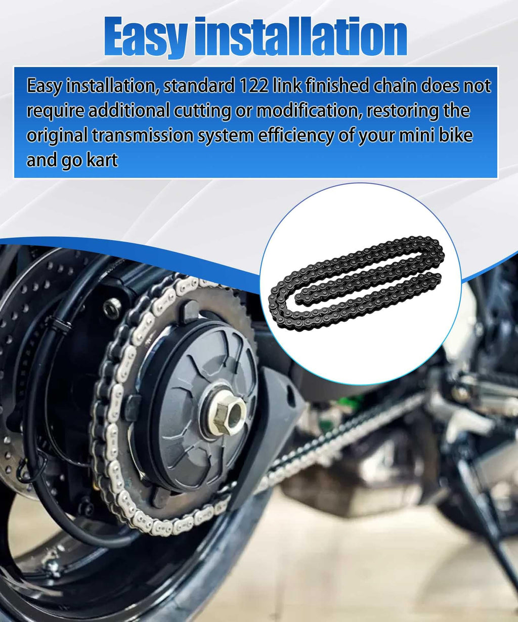 219H Heavy Duty Chain, 122 Pins