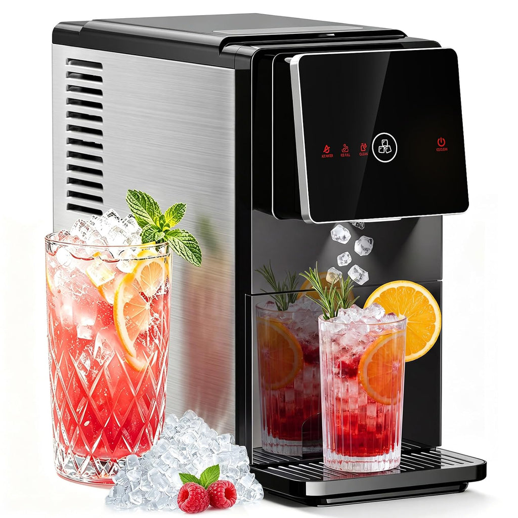 Nugget Ice Maker Countertop with Self-Dispensing, 33lbs/24H