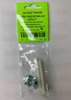RC Airplane Wing Bolt Kit, 10-32x2 inch Screws with T-Nuts and Washers, 1 Set