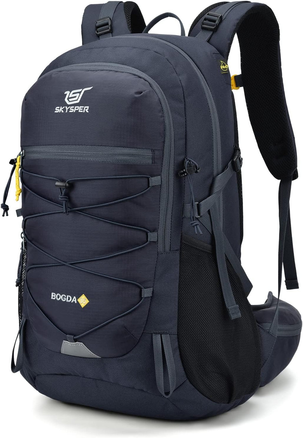 Hiking Backpack for Men Women, 35L Lightweight Travel Daypack, Outdoor Camping Back Pack with Multiple Compartments