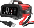 25A Smart Car Battery Charger, 12V/24V Automatic Automotive Battery Maintainer & Desulfator with 200s Booster Mode