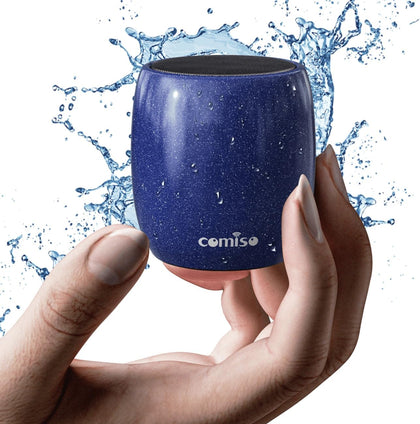 Small Speaker, Bluetooth Speaker with 360°HD Stereo Sound and Robust Bass, Mini Speakers with Hands-Free Call, IP67