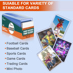 3x4 Clear Hard+Soft Card Sleeves for Various Types Cards