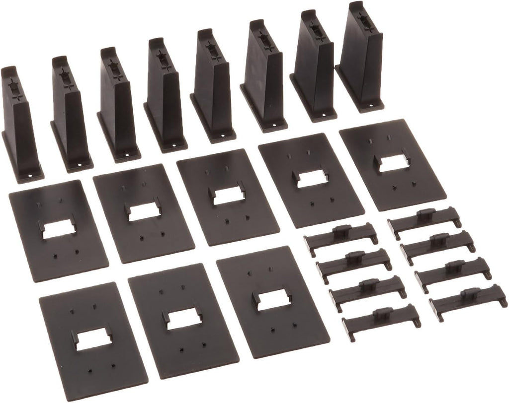 Trains 8 PC. E-Z TRACK TALL PIER SET - HO Scale