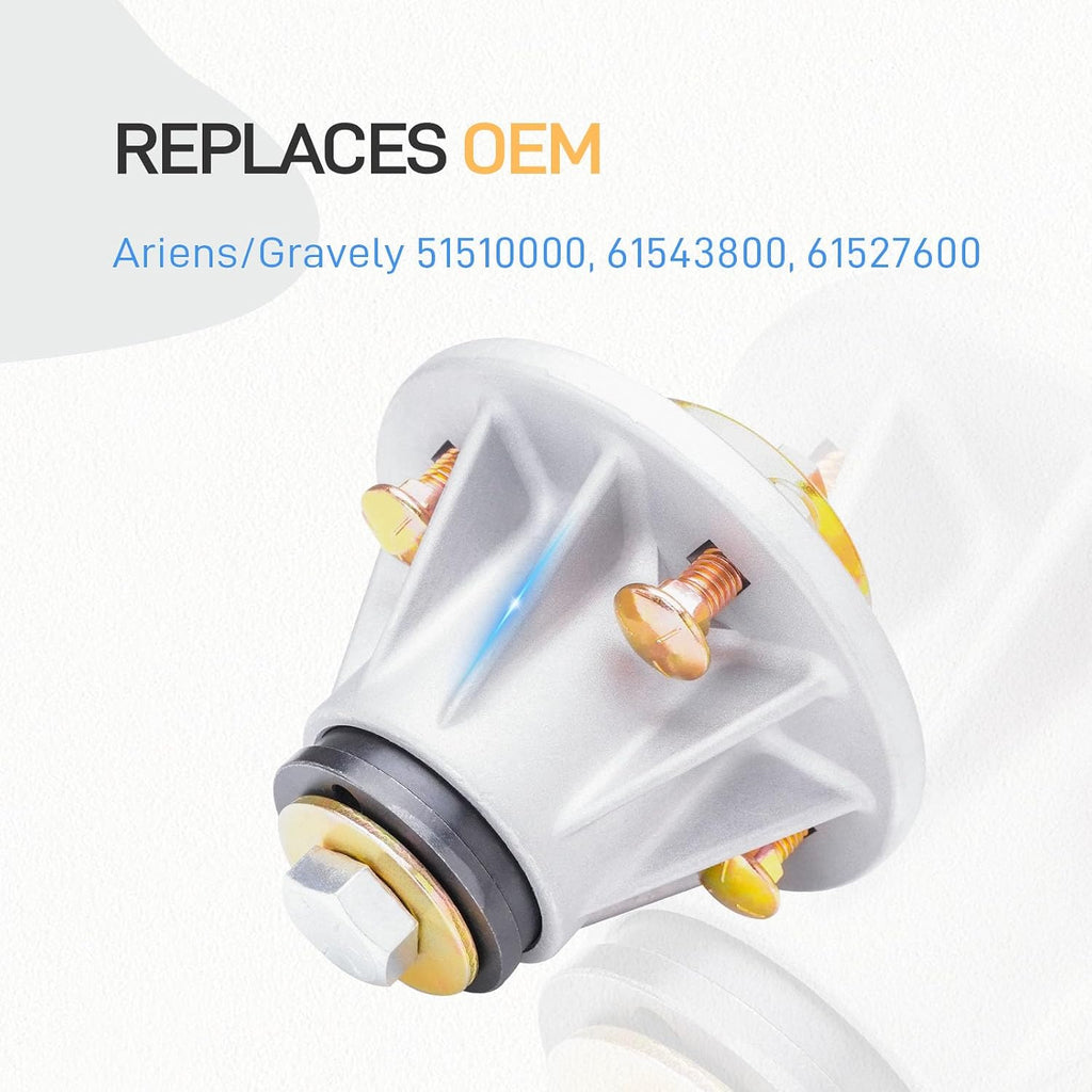 51510000 61543800 61527600 Spindle Assembly Fit for Ariens Gravely 34 40 44 48 inch Deck Mower Zoom 2048 Zoom 2148 Zoom XL 2042 ZT1540 ZT1640 Lawn Mower