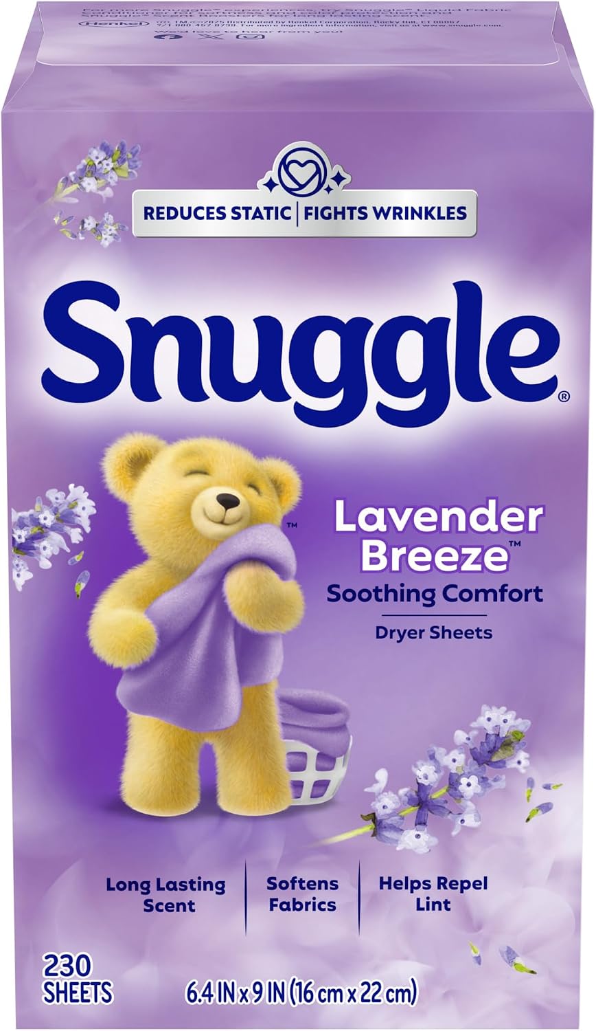 Lavender Breeze Dryer Sheets, 230 Count