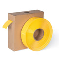 Floor Marking Tape, Non‑Abrasive Yellow Tape with Rolling Spindle Core