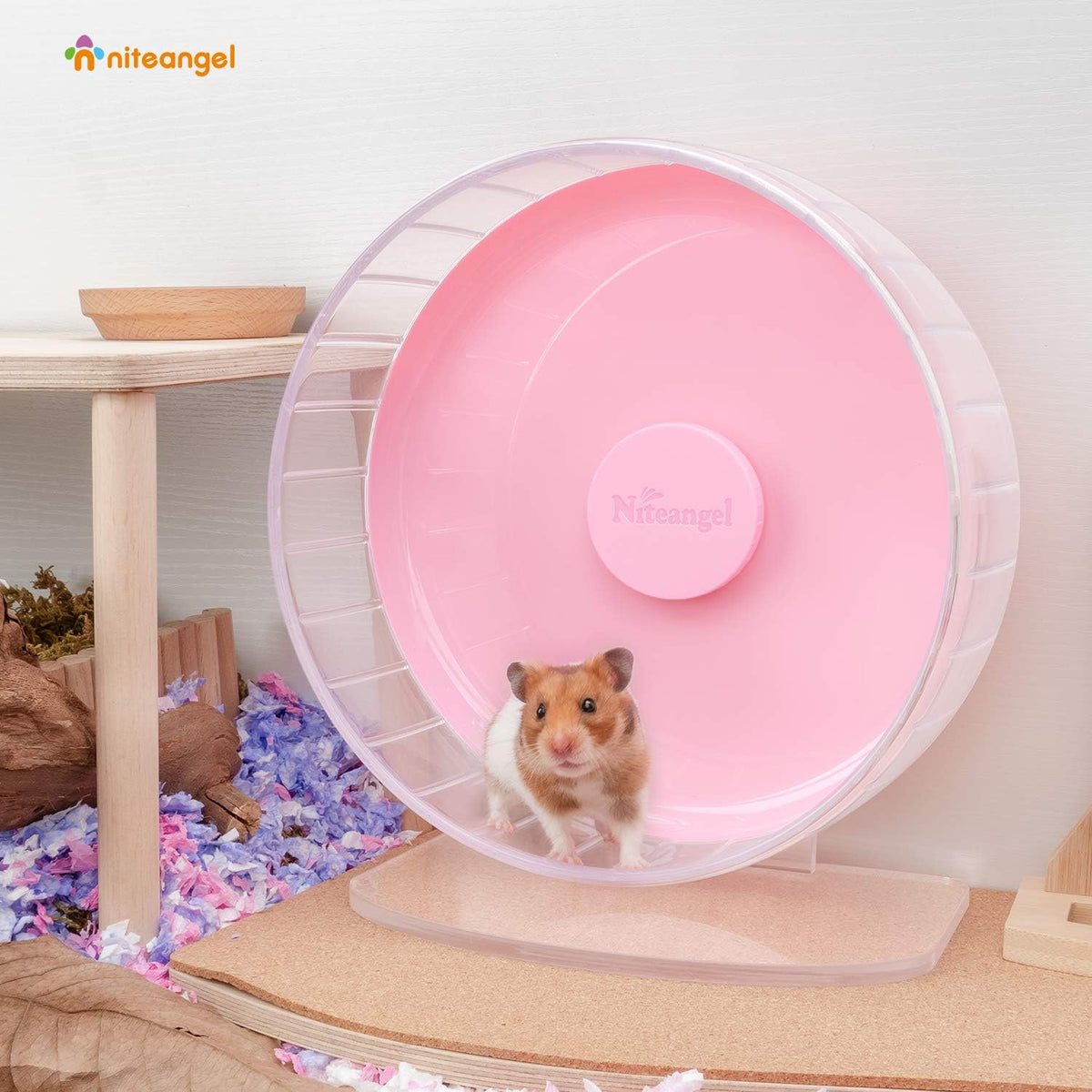 Super-Silent Hamster Exercise Wheels: Quiet 10 inch Running Wheel