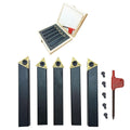 5pcs 1/2in Shank Turning Tool Holder Set with TCMT16T304 Carbide Inserts
