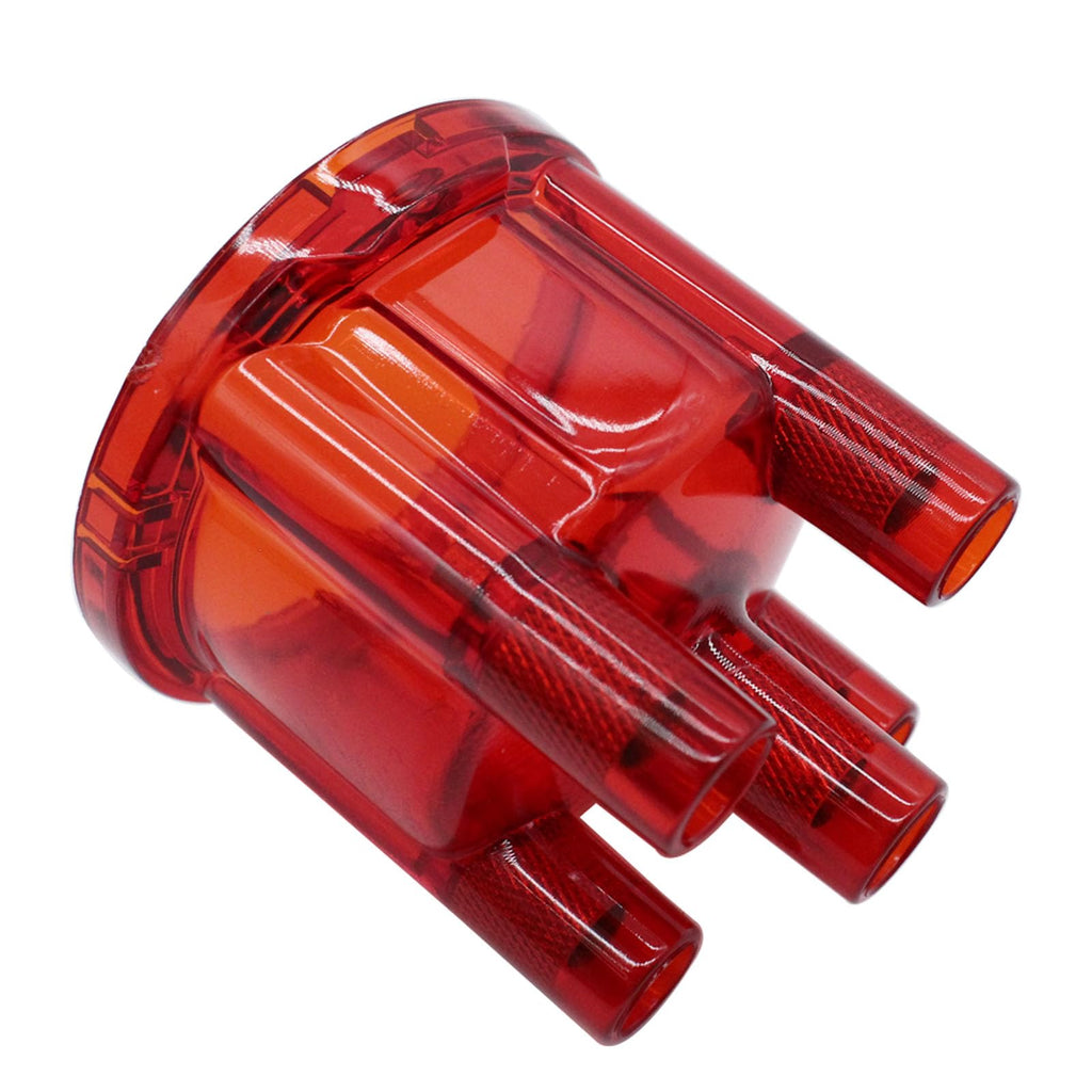 Red 009 Distributor Cap Smoke AC905504 Compatible with VW Bug Bus Ghia Buggy