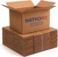15"L x 12"W x 10"H Medium Shipping Boxes (25-Pack) | Kraft Corrugated Cardboard Boxes for Packing, Moving and