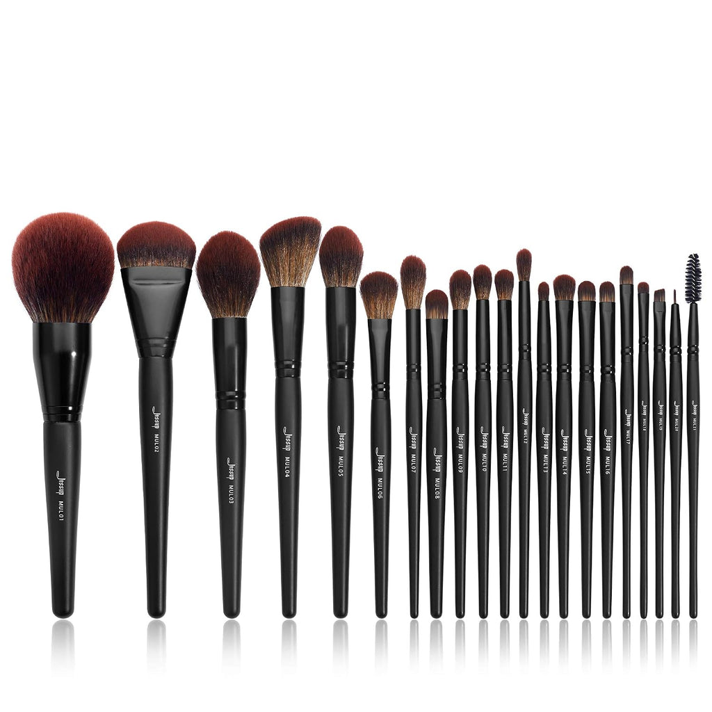 Makeup Brushes Set Professional, Vegan Face & Eye Brushes 21pcs T271