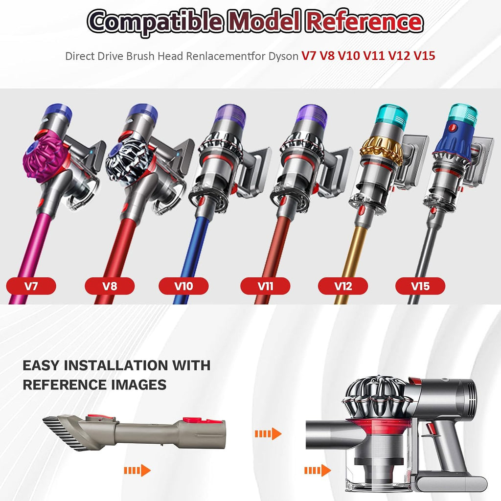 Vacuum Attachments Kit,6-Piece Vacuum Accessories Replacement