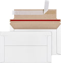 50 Pack 7" x 4.35" Rigid Mailer Trading Card Envelopes Mailers，450gsm Self Seal Shipping Envelopes Mailers for