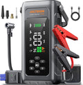 Car Battery Jump Starter with Air Compressor 4500A 150PSI, Car Jumper Starter Portable (9L Gas/8L Diesel), Jump Box
