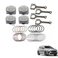 munirater Connecting Rod & Piston & Ring Set Replacement for 23041-2E100