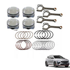 munirater Connecting Rod & Piston & Ring Set Replacement for 23041-2E100