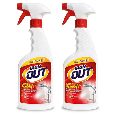 Rust Stain Remover Spray Gel, 16 Fl. Oz. Bottle 2 Pack, n/a