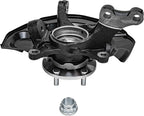Detroit Axle - FWD Front Knuckle Hub Assemblies for 04-10 Toyota Sienna