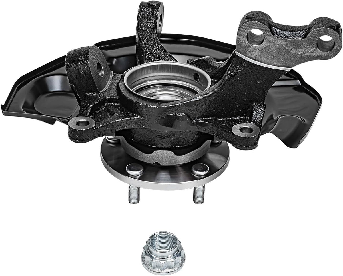 Detroit Axle - FWD Front Knuckle Hub Assemblies for 04-10 Toyota Sienna