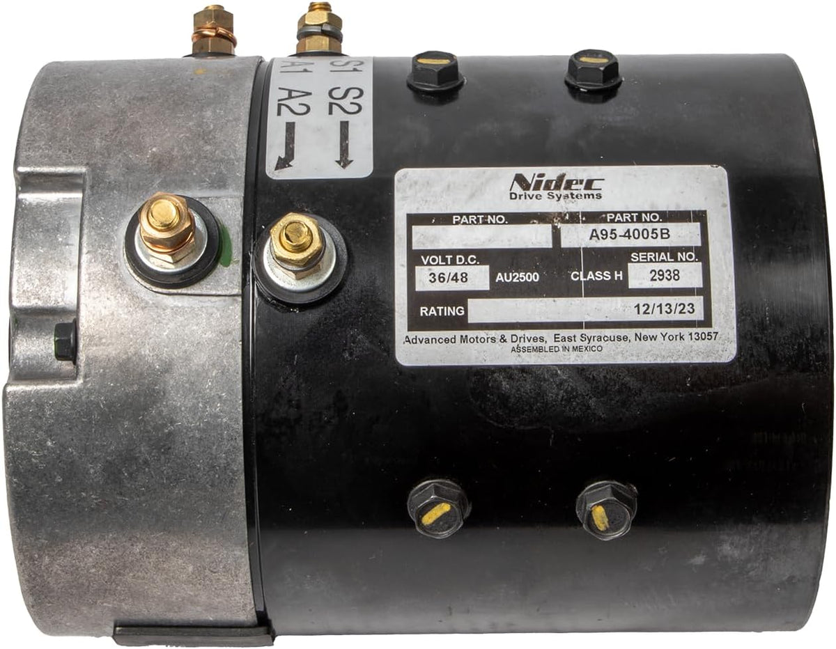 36 Volt Stock Grade Series 19-Spline 2.5 HP Golf Cart Motor