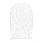 Wedding Backdrop Stand Metal Arch Frame with Hexagonal Grid for Party