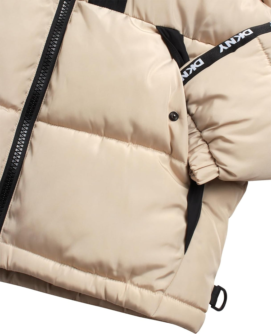 DKNY Boys Winter Jacket,Heavyweight Fleece Lined Puffer,Quilted Coat, Hat | Soft Polar Fleece Lined Warmth, Water