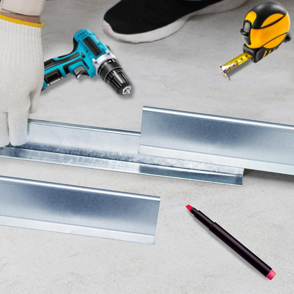 Heavy Duty Garage Door Reinforcement Struts - Ultimate Hurricane, Storm, Snow, and Wind Protection, Garage Door