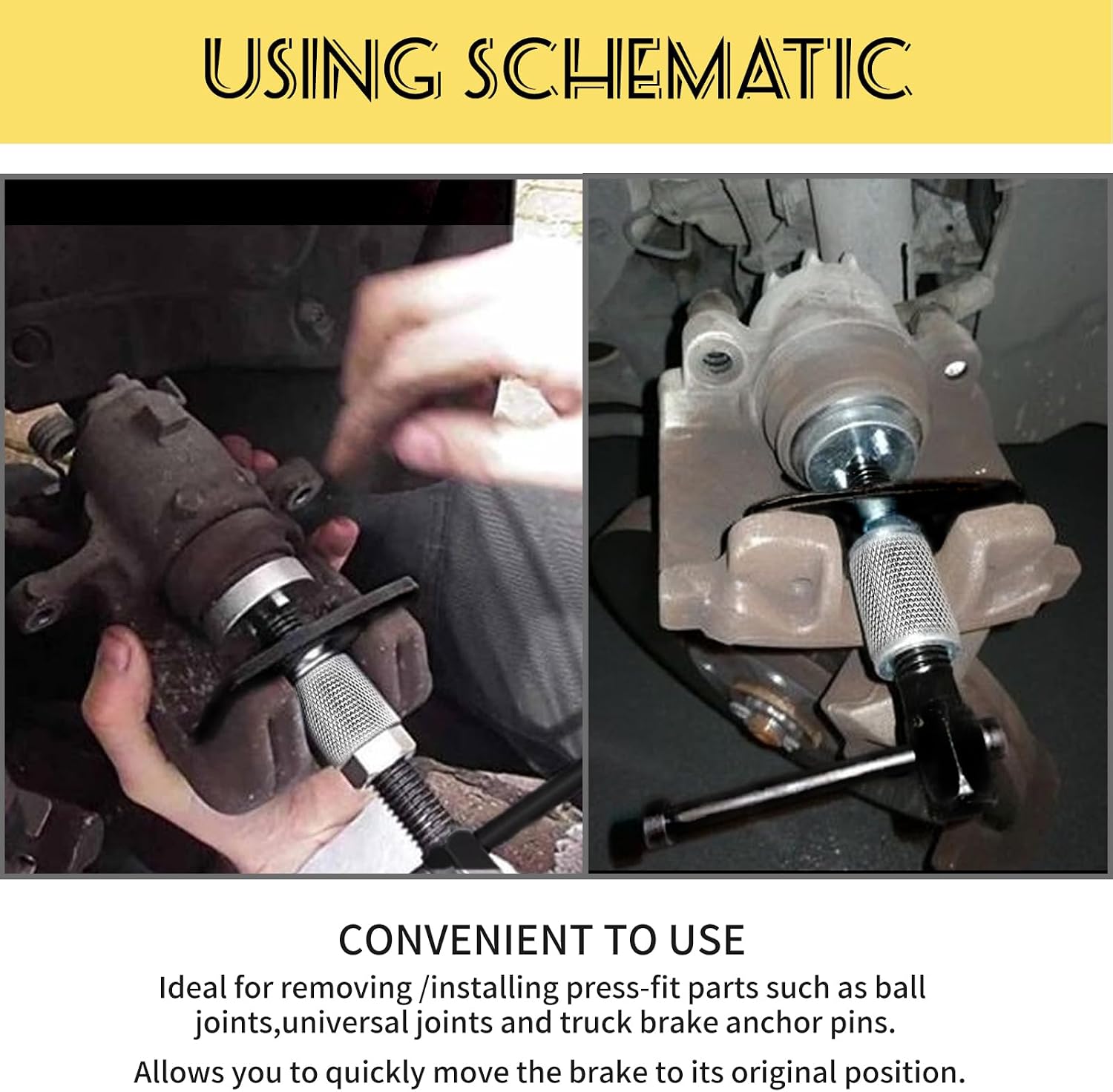 Caliper Piston Compressor Tool (Upgraded)