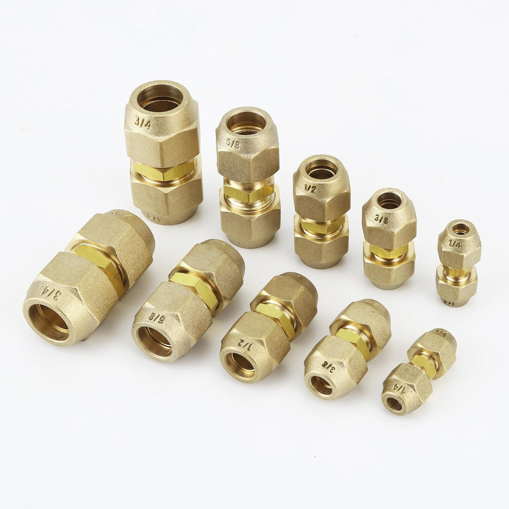 3/8 Inch AC Copper Pipe Extension Connector for Line Repair