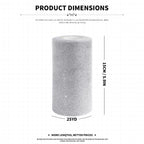 6" x 50 Yards Silver Glitter Tulle Fabric Rolls for DIY Tutu Party Decor