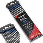 ARCCAPTAIN TIG Tungsten, TIG Welding Tungsten Electrode Blue 2% Lanthanated