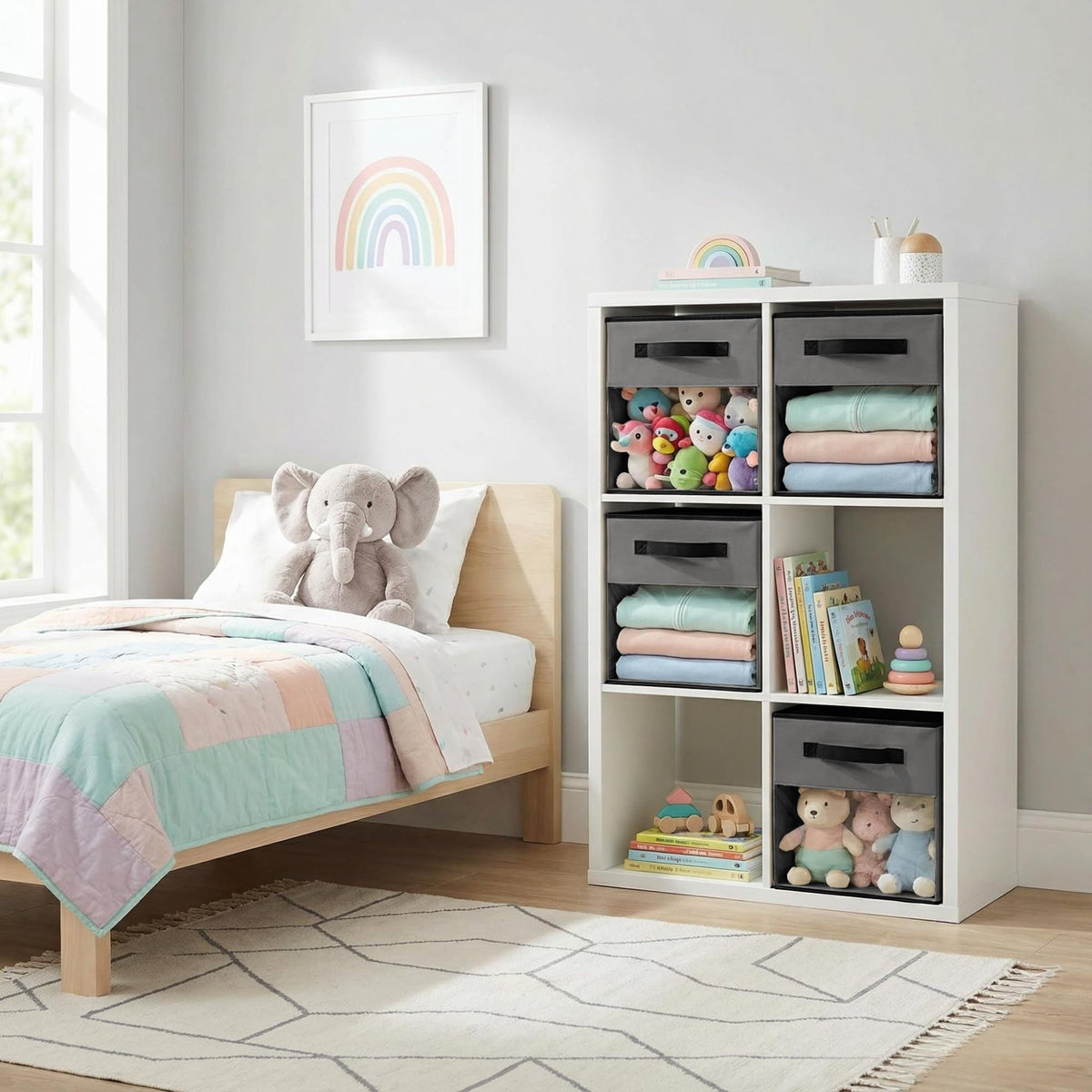 Storage Bins, Cube Storage Bin with Window