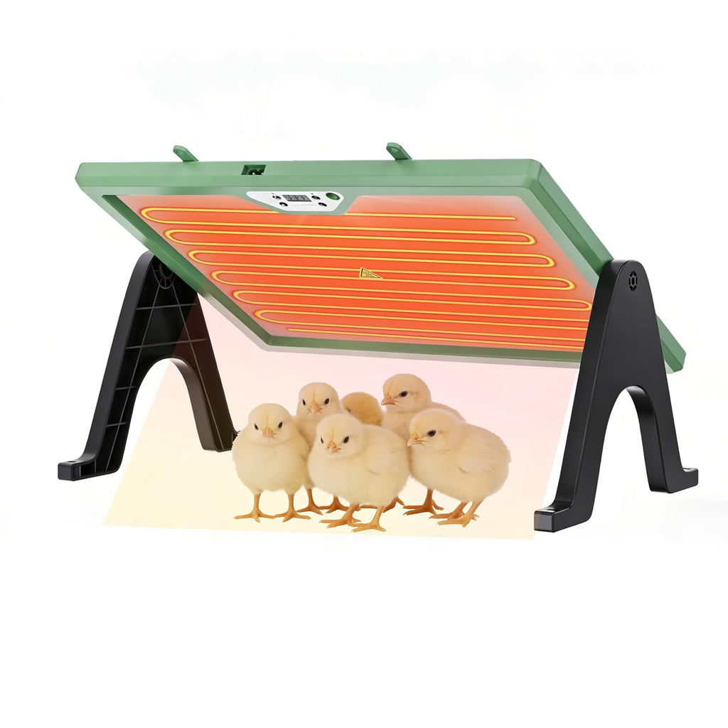 Chick Brooder Heater Plate with Digital Temperature Control, Chicken Coop Heater for Chicks & Ducklings, LED Display