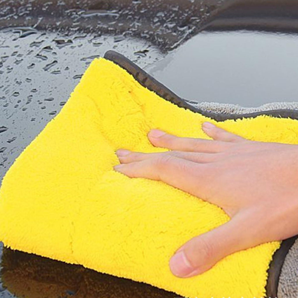 Ultrasoft, Large, Thick and Quick Drying Car Microfiber Cleaning Towel 800GSM Polishing Waxing Auto Detailing Towel