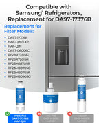 WDS-F45 Water Filter Replacement for Samsung DA97-17376B, 3 Pack