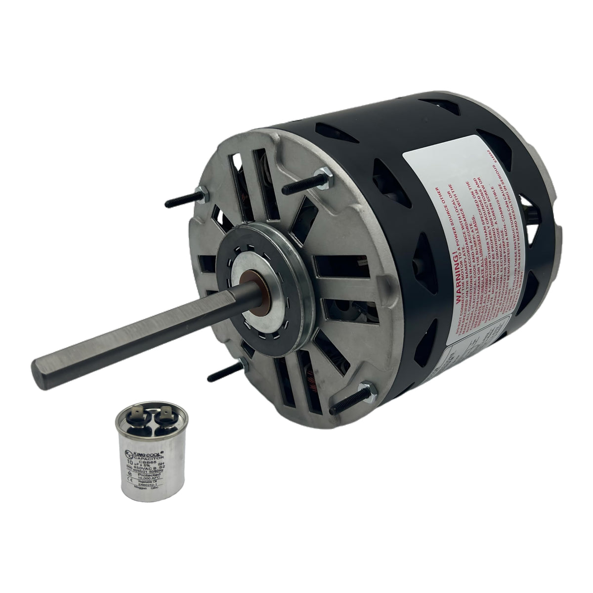CHIOWO DL1036 Direct Drive Blower Fan Motor 1/3 HP 1075 RPM 3-Speeds 115 V