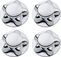 4 Packs 7" Center Cap with 5-Lug Steel Wheel Chrome for Ford 1997-2003 F150 F-150 97-02 Expedition