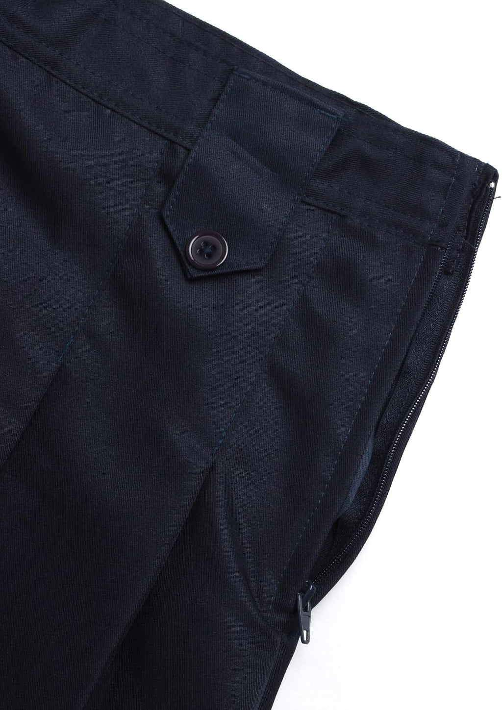 Girls Uniform Skort 2 Pack Twill School Uniform Scooter Skirt | Soft Breathable Weave, Hidden Shorts and Elastic
