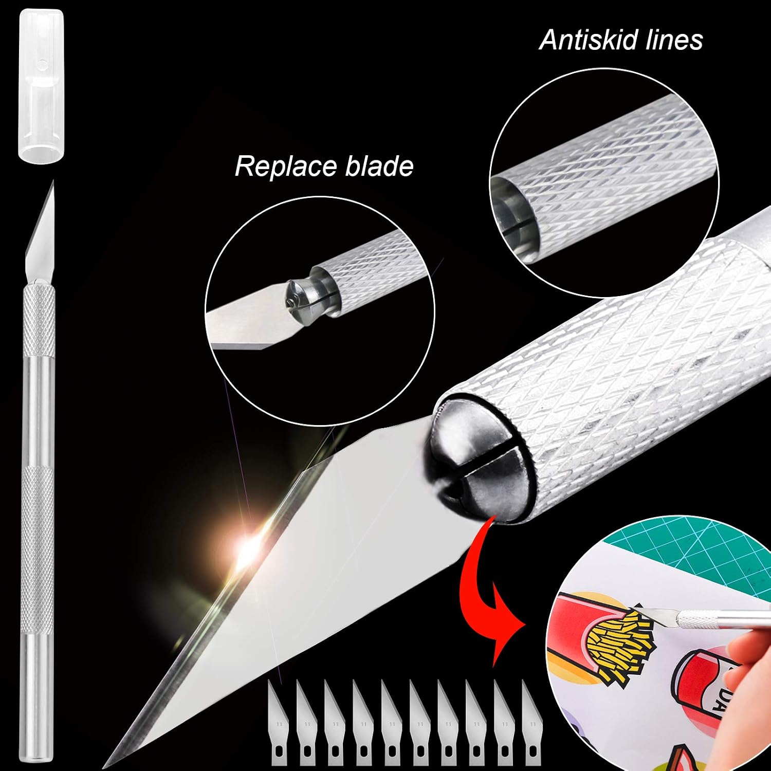 30 PCS Weeding Tools for Vinyl, Precision Craft Tools Set | Weeding Tools for Weeding Vinyl, DIY Art Work Cutting