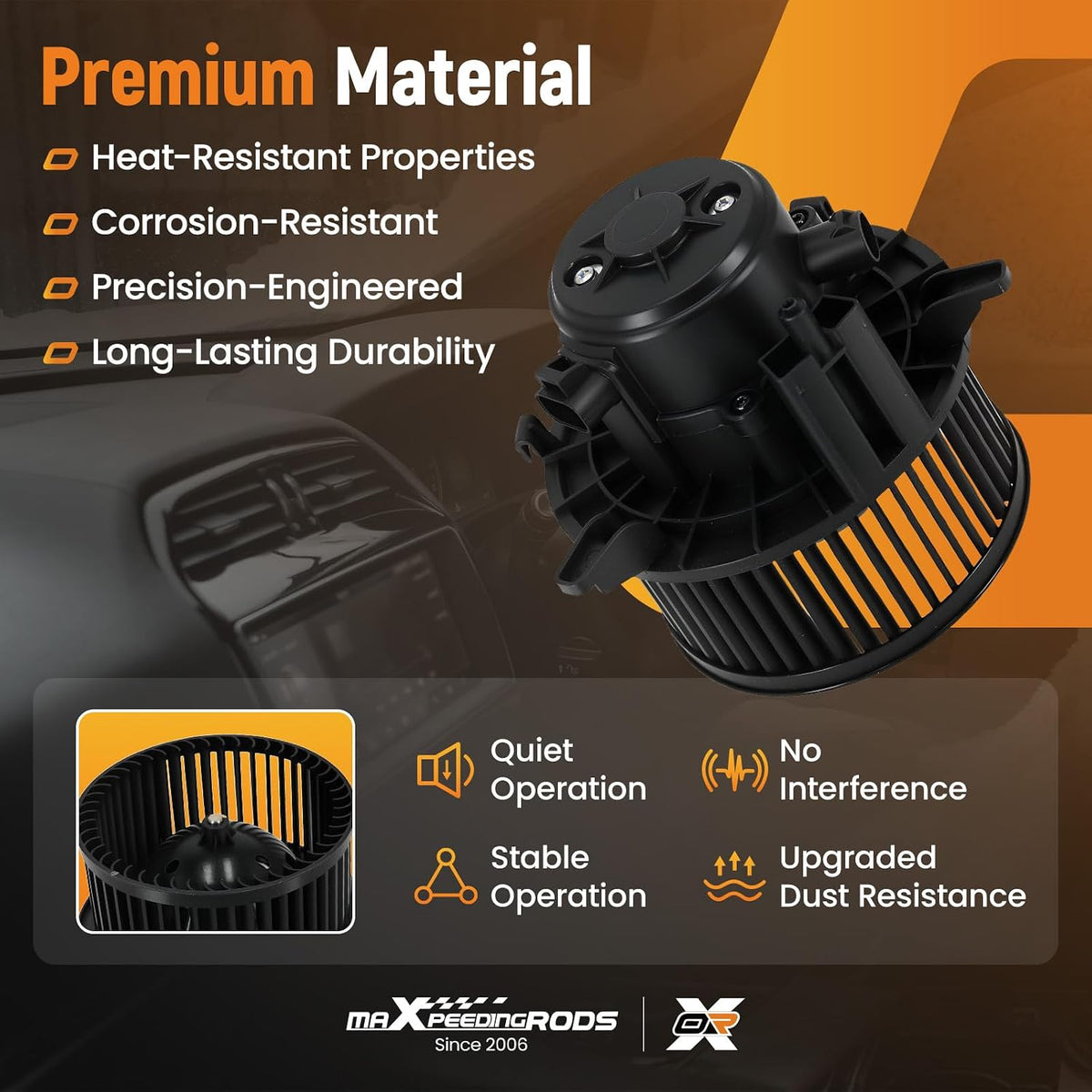 Ultra-Power 700267 Blower Motor for Chevy Silverado 1500, Gmc, Buick